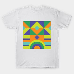 Vibrant Abstract Art T-Shirt